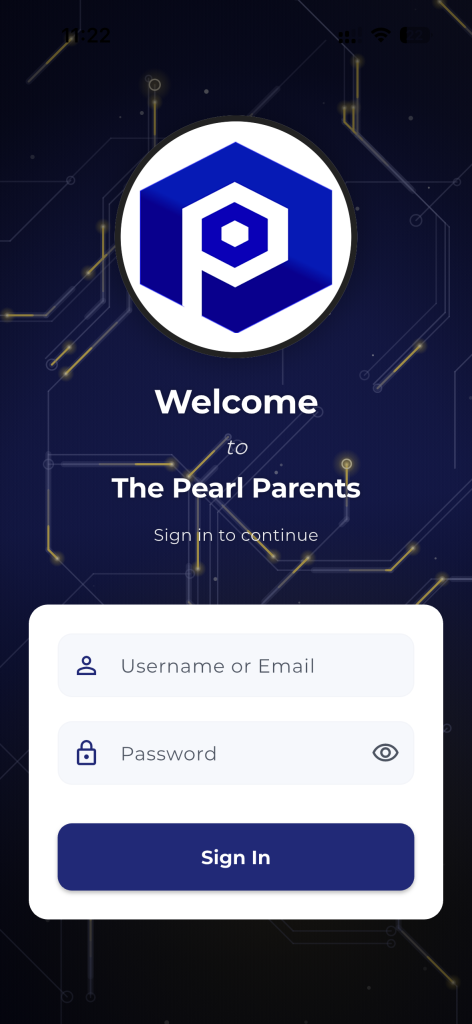 Pearl Parents — Login