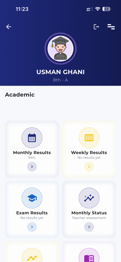Pearl Parents — Your child Dashboard